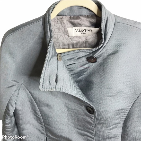 Vtg Valentino Roma 3 button moto style jacket - Picture 3 of 8